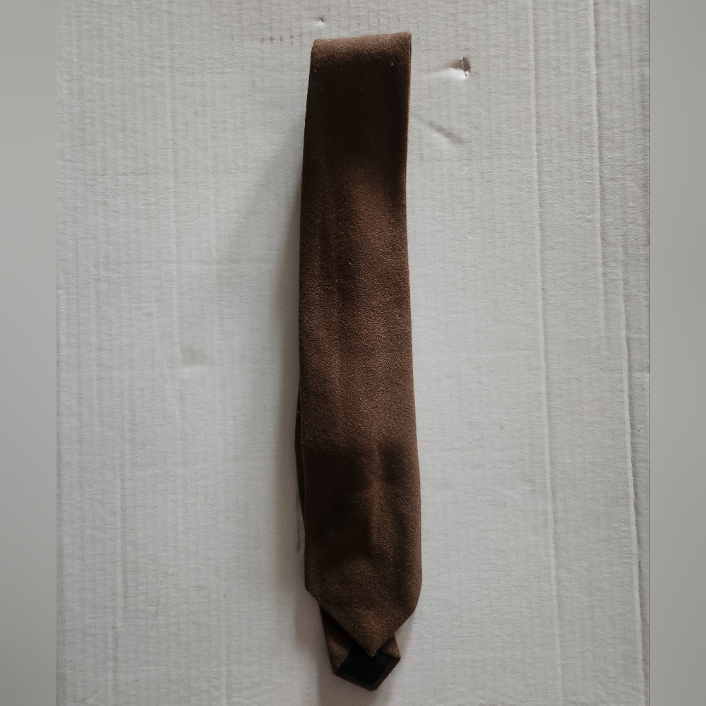 Pendleton Red And Brown Solid Necktie Duo - image 2